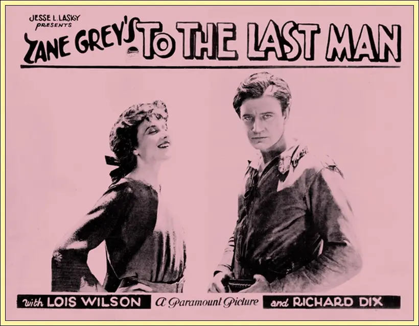To the Last Man scene