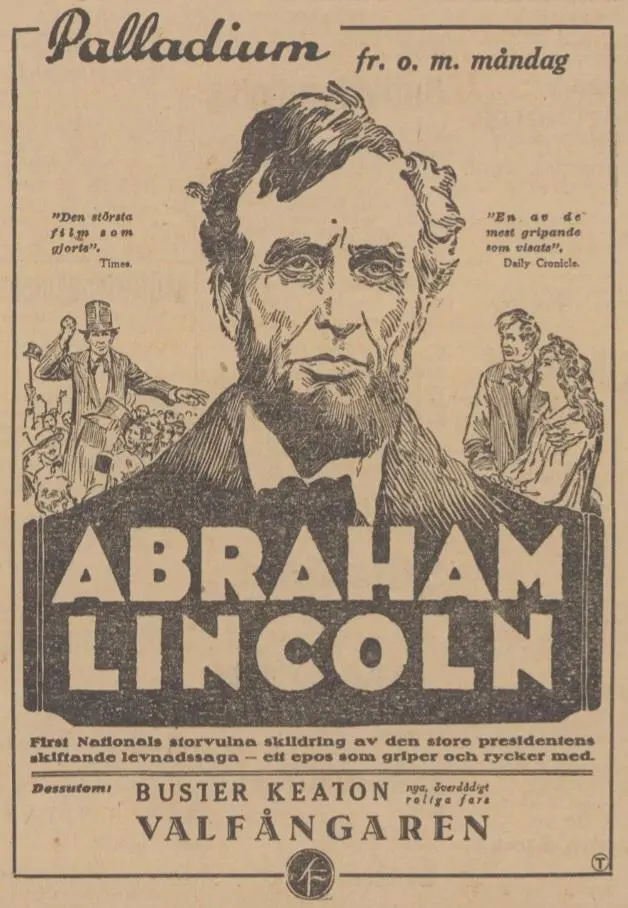 The Dramatic Life of Abraham Lincoln scene