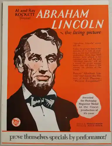 The Dramatic Life of Abraham Lincoln scene
