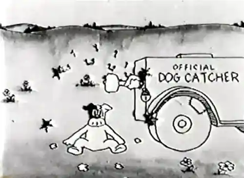 Alice and the Dog Catcher scene