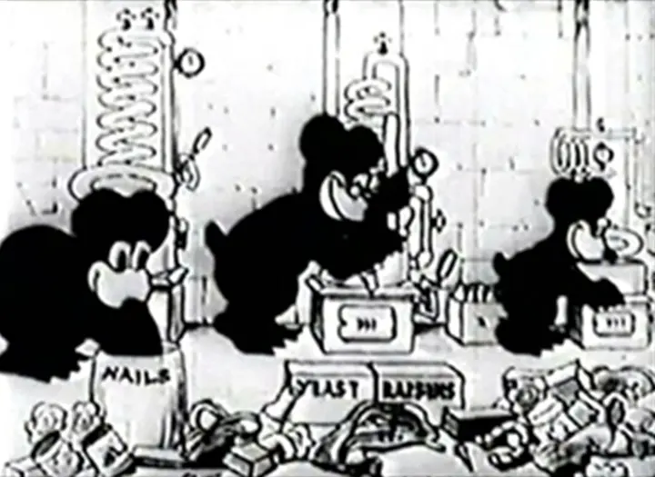 Alice and the Three Bears scene
