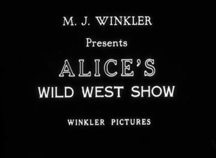 Alice's Wild West Show scene