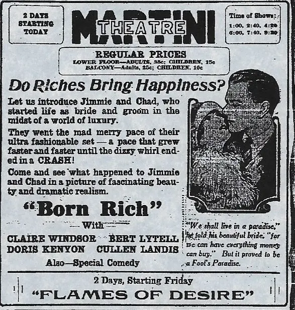 Born Rich scene