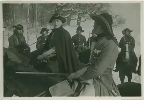 Carl XII:s kurir scene