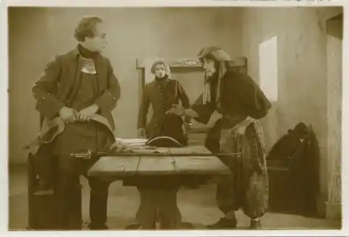 Carl XII:s kurir scene