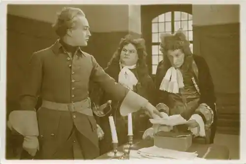 Carl XII:s kurir scene