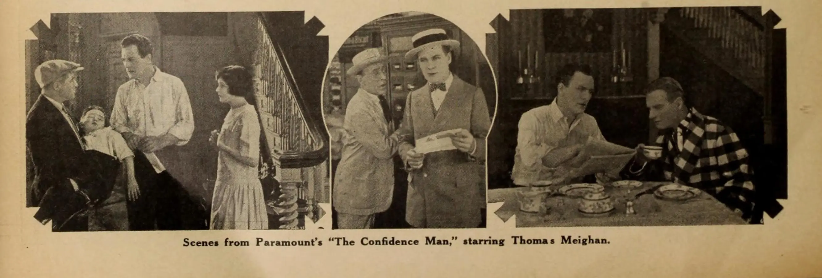 The Confidence Man scene