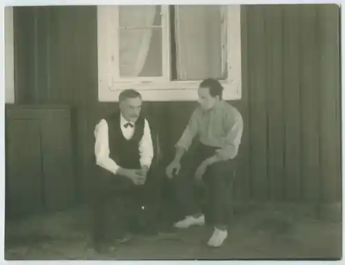 Där fyren blinkar scene