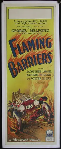 Flaming Barriers scene 1