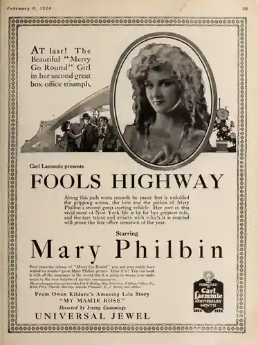 Fools Highway scene
