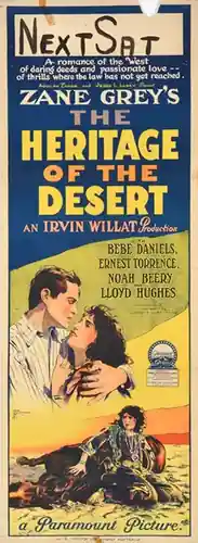 The Heritage of the Desert scene