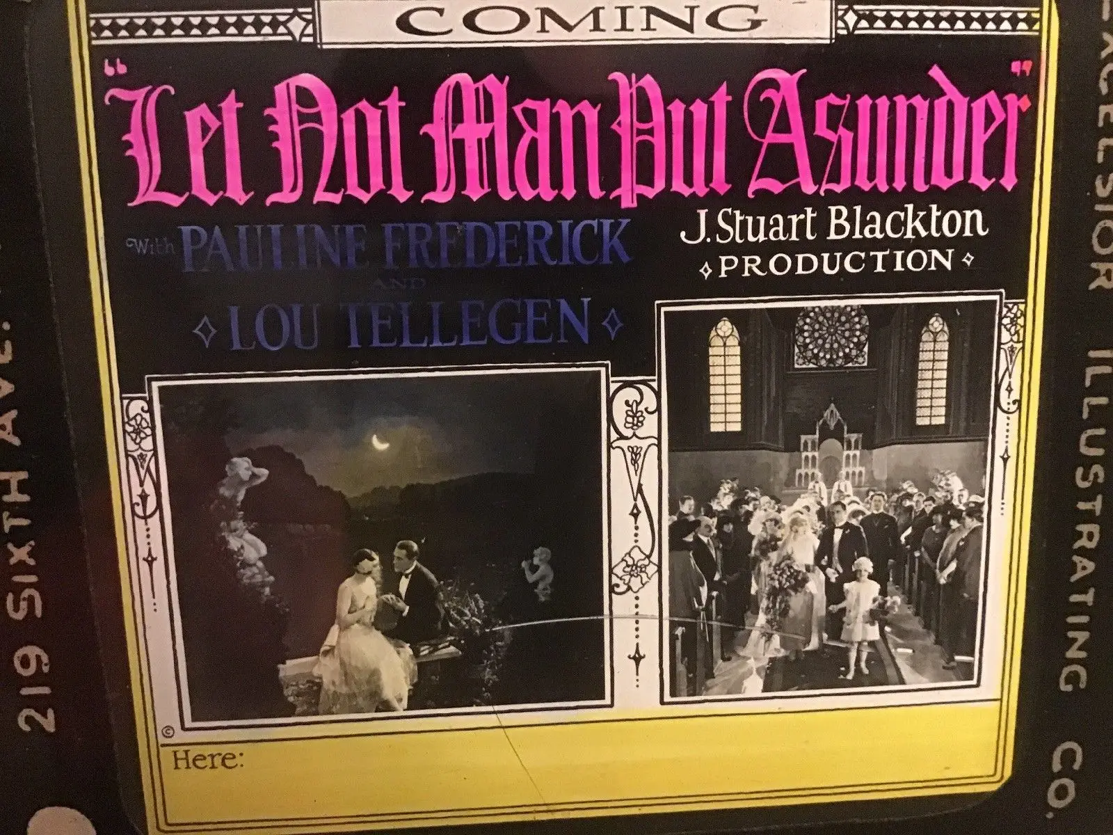 Let Not Man Put Asunder scene 1