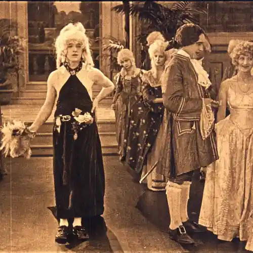 Monsieur Don't Care scene