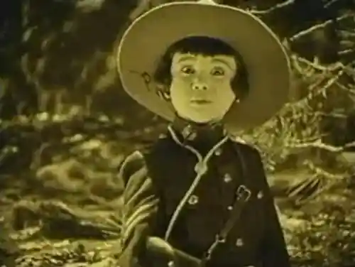 Peg o' the Mounted scene