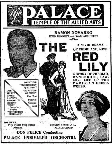 The Red Lily scene