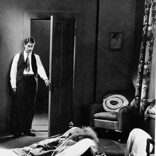 The Silent Accuser scene