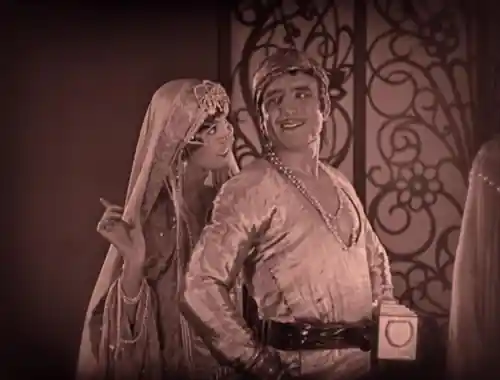 The Thief of Bagdad scene