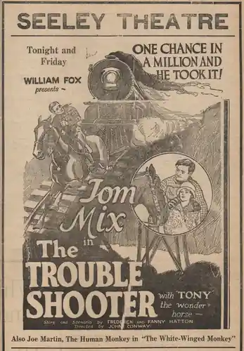The Trouble Shooter scene