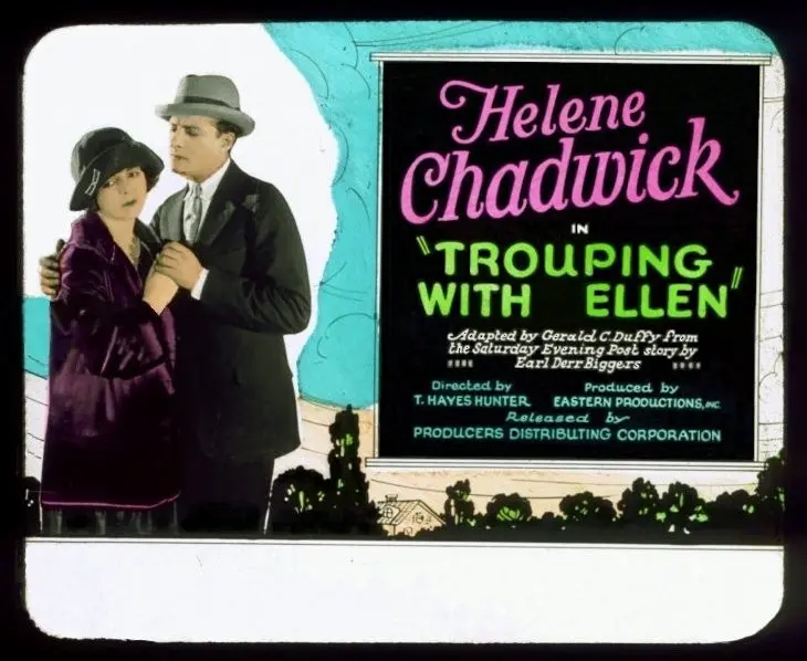 Trouping with Ellen scene