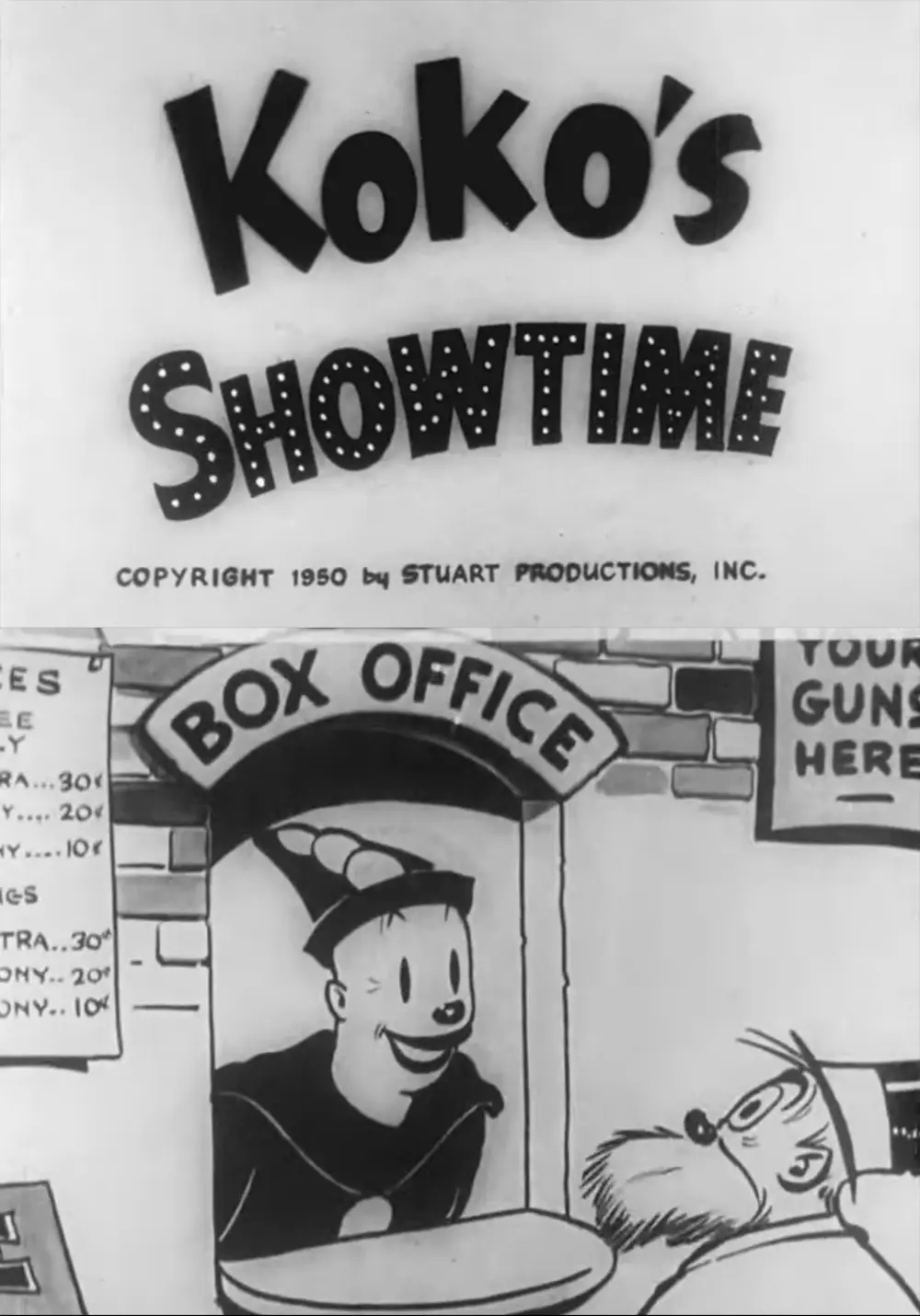 Vaudeville scene