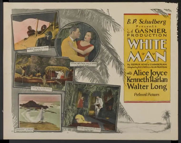 White Man scene