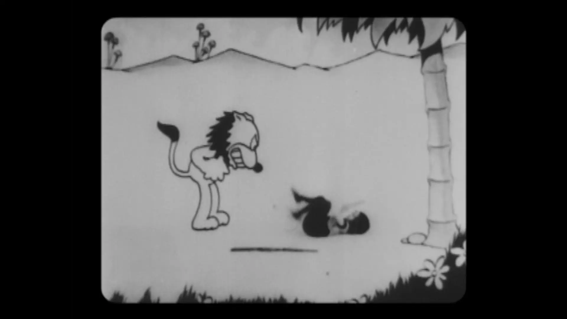 Alice in the Jungle scene