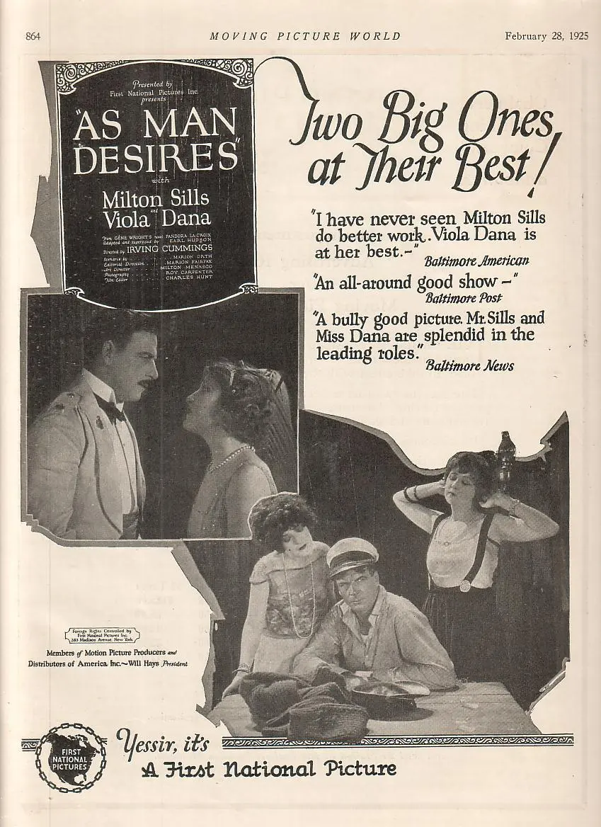 As Man Desires scene
