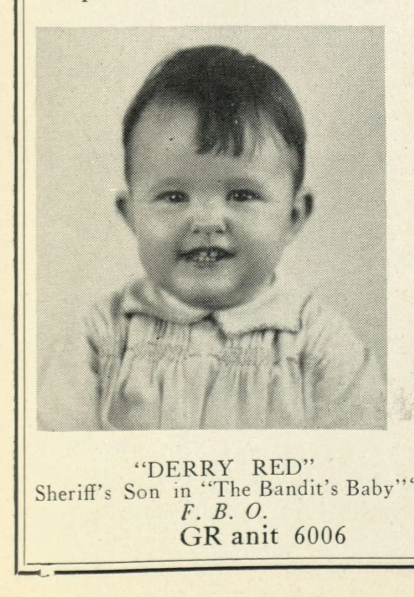 The Bandit's Baby scene