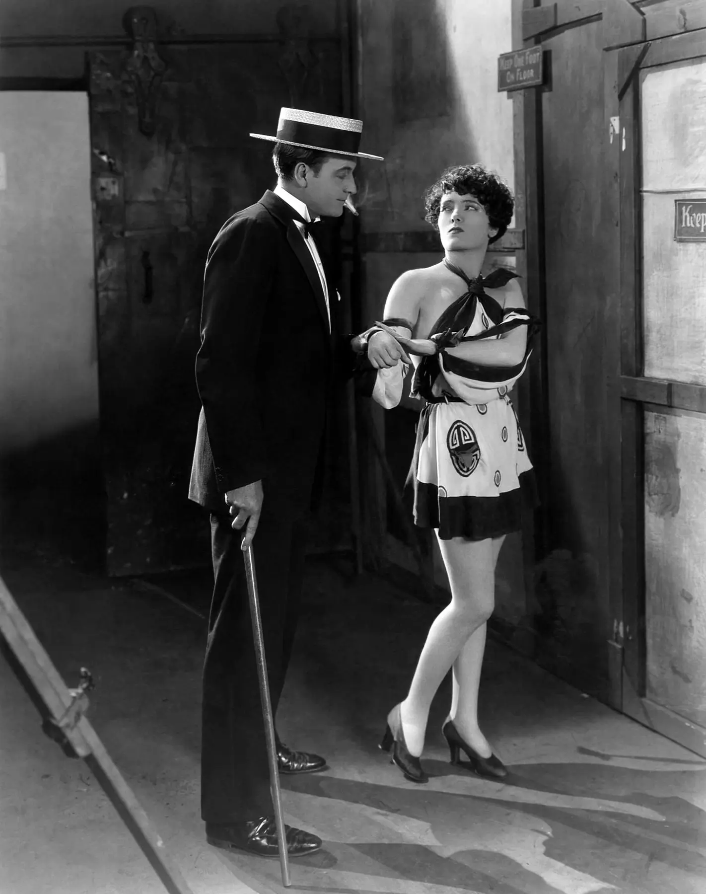 Bright Lights scene