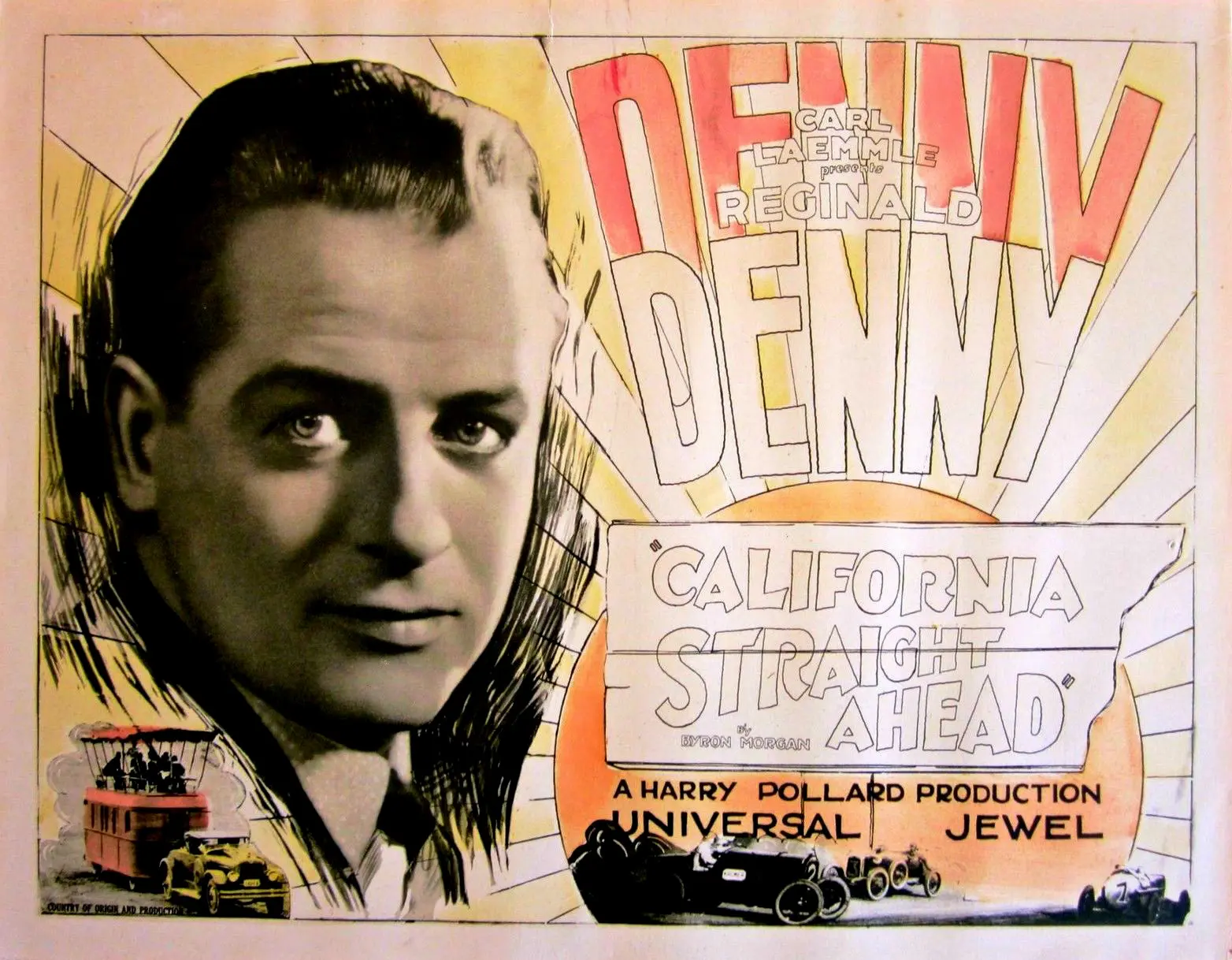 California Straight Ahead scene
