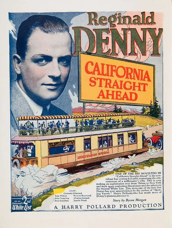 California Straight Ahead scene