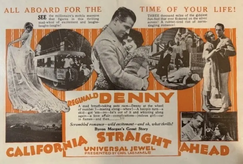 California Straight Ahead scene