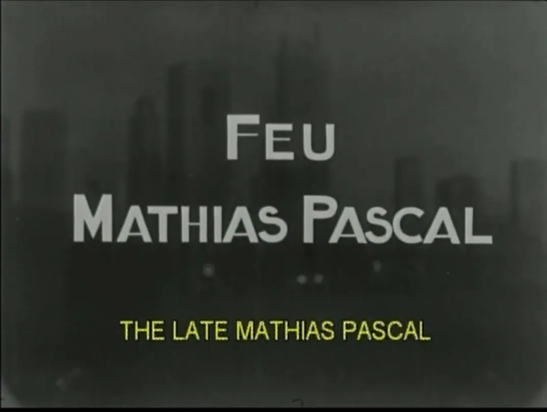 The Late Mathias Pascal