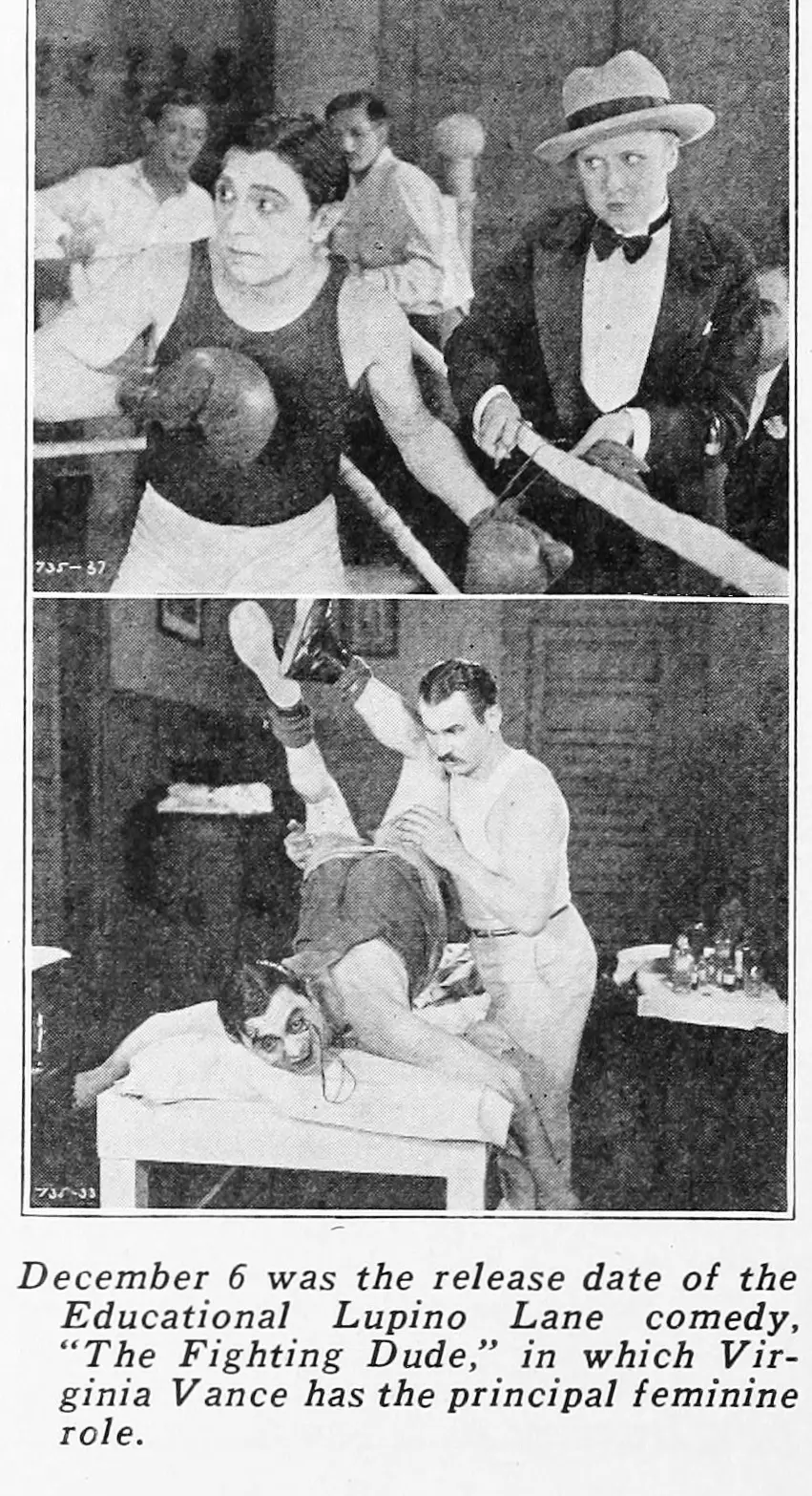 The Fighting Dude scene