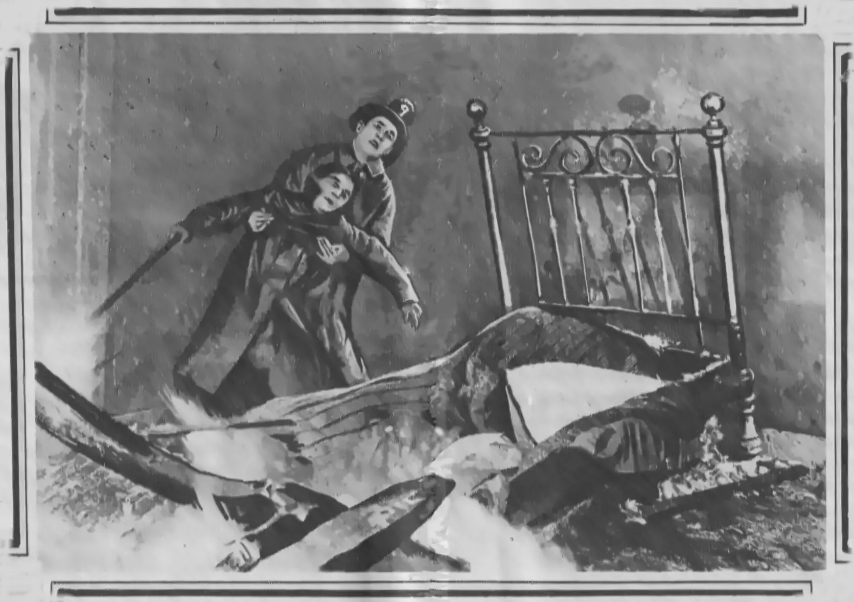 Fighting the Flames scene