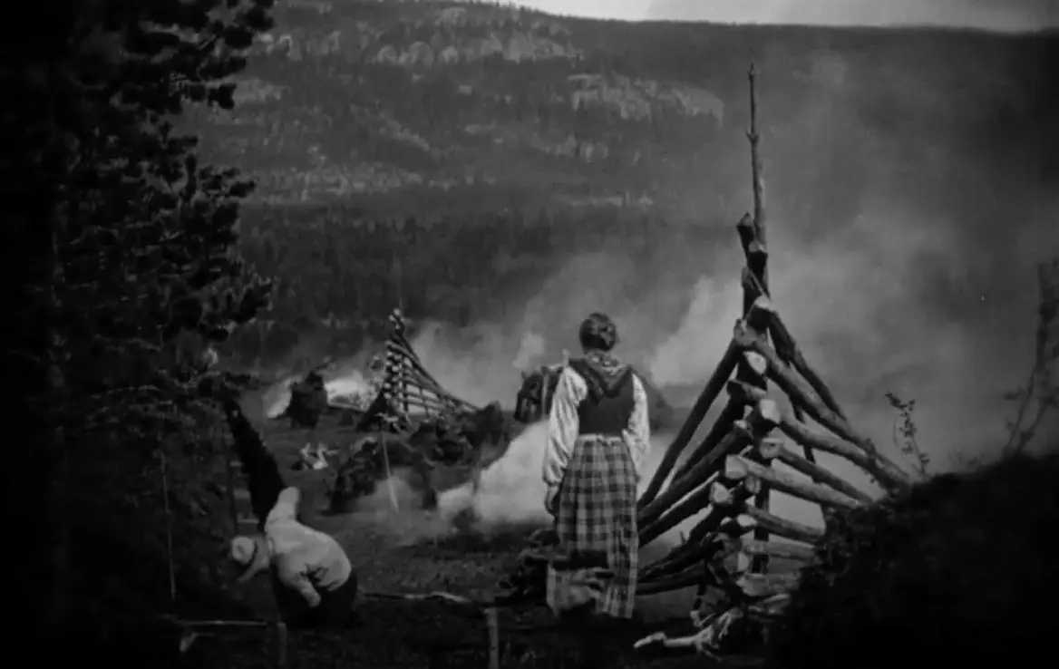 The Bride of Glomdal scene
