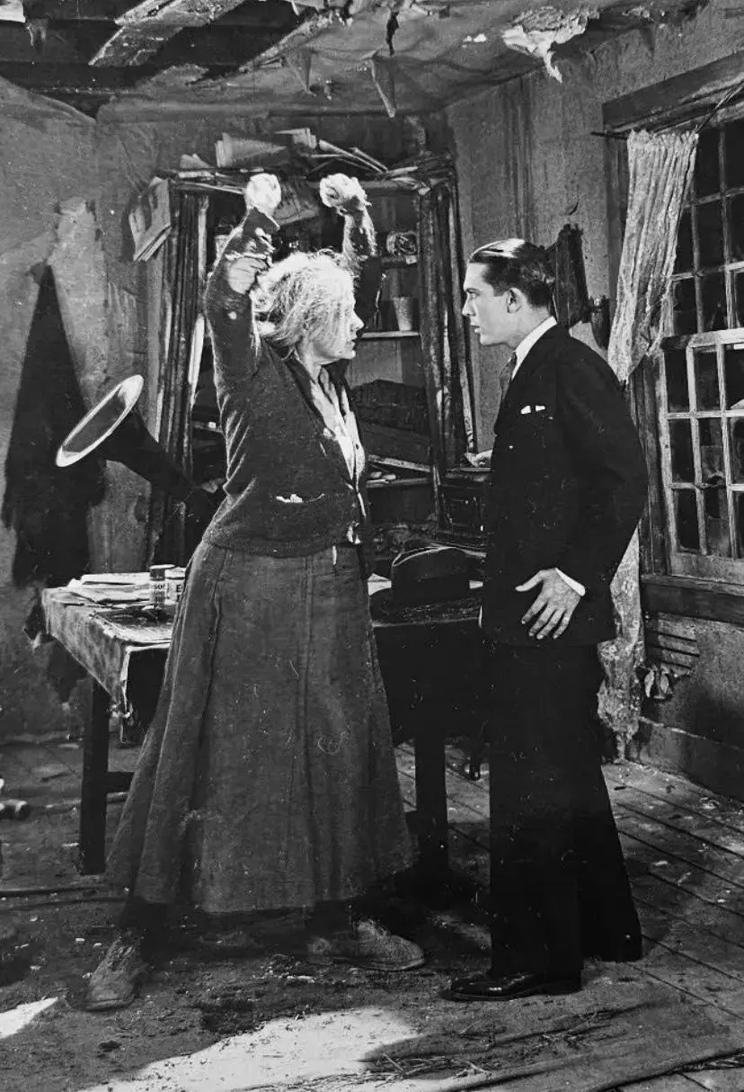 The Goose Woman scene