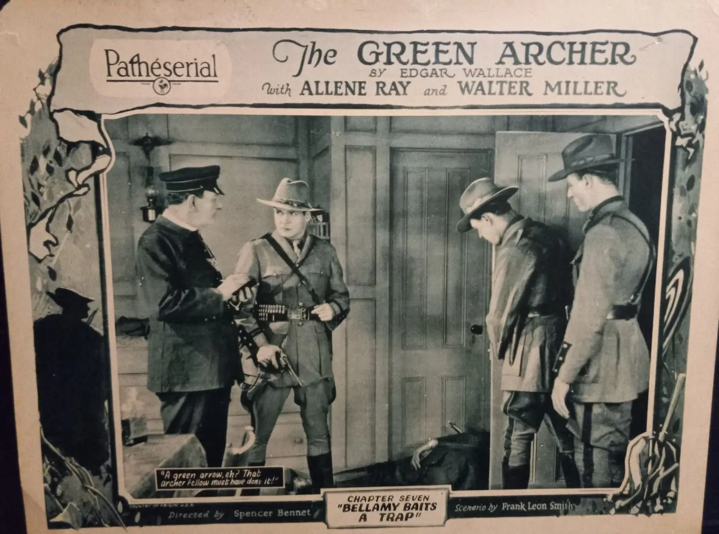 The Green Archer scene