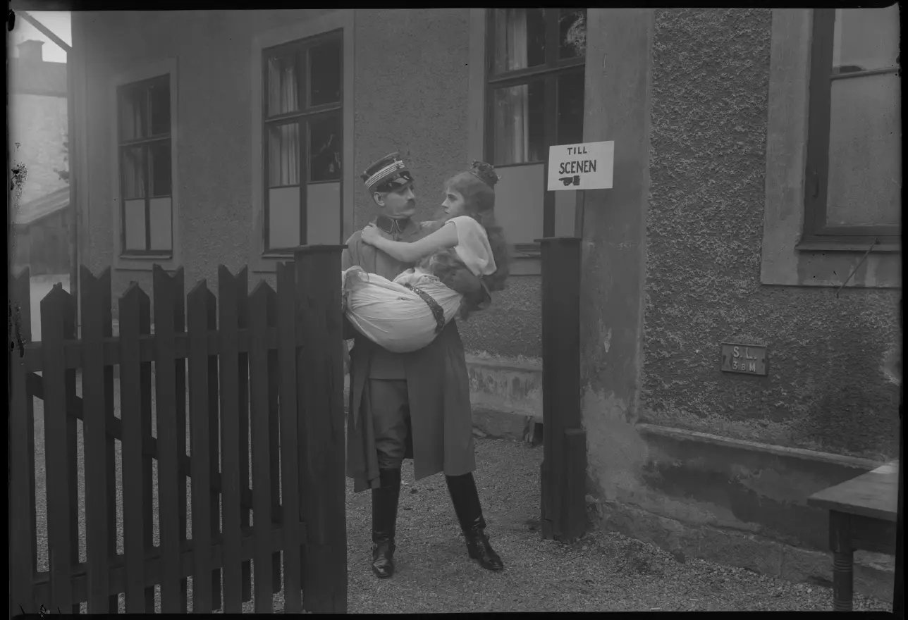 Hennes lilla majestät scene