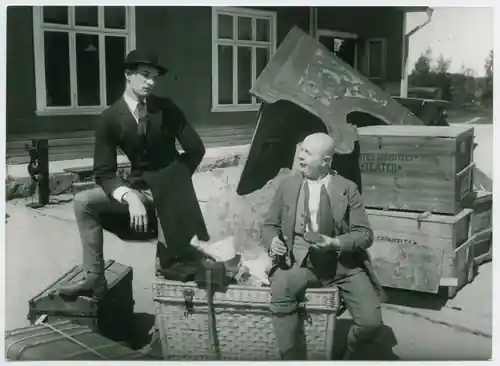 Hennes lilla majestät scene