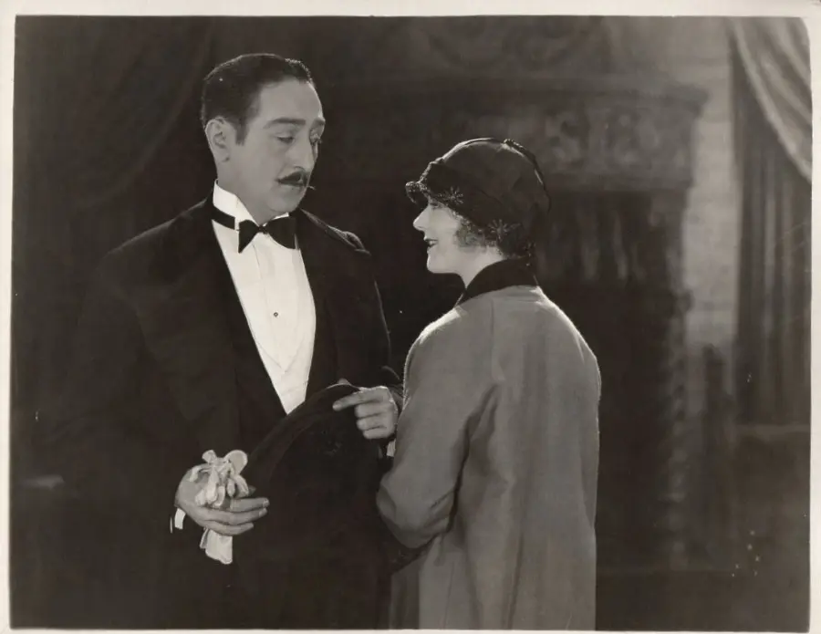 A Kiss in the Dark scene