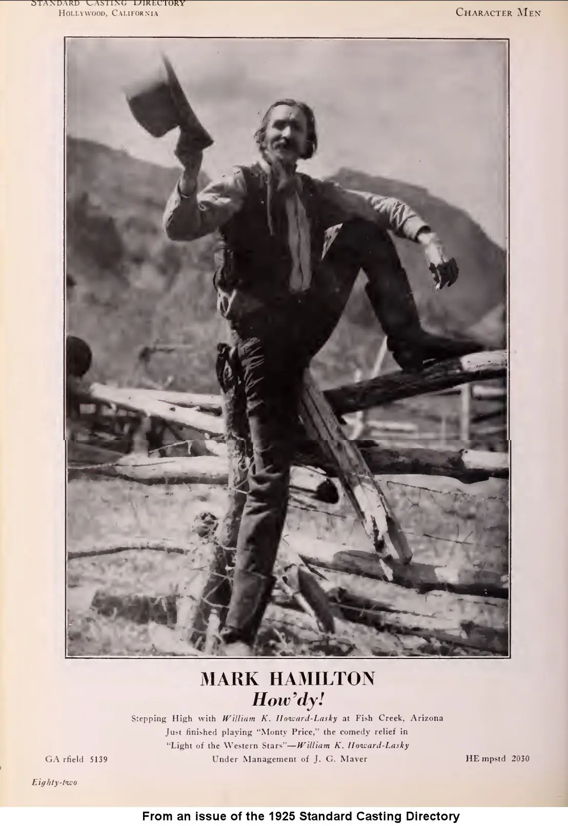 The Light of Western Stars scene