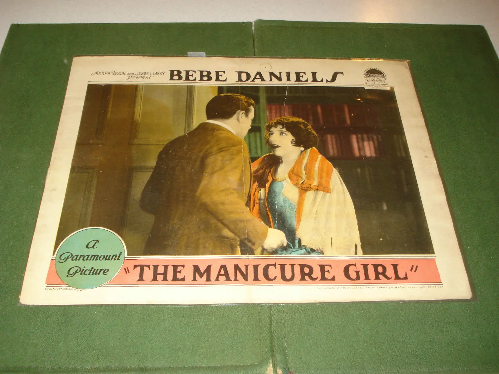 The Manicure Girl scene