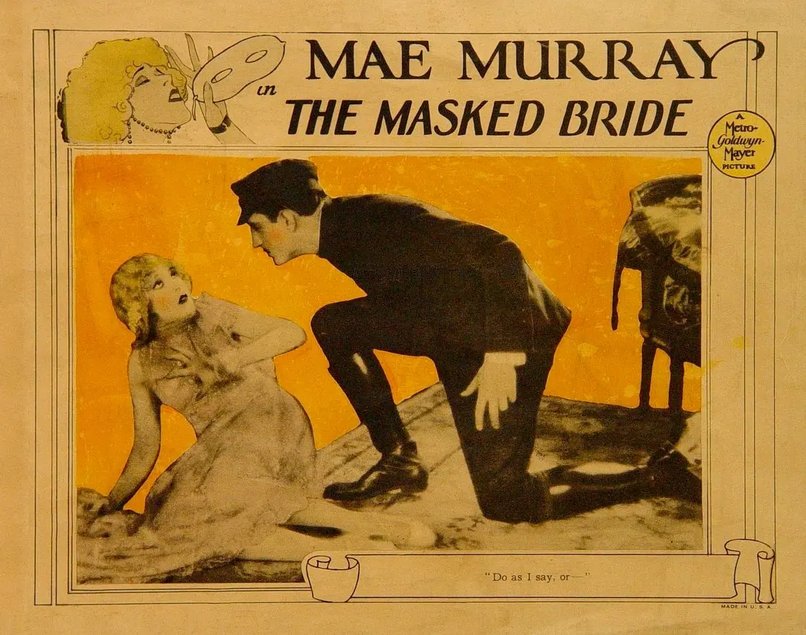 The Masked Bride scene