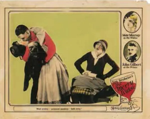 The Merry Widow scene