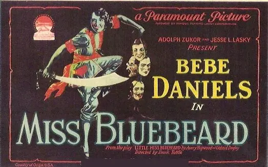 Miss Bluebeard scene