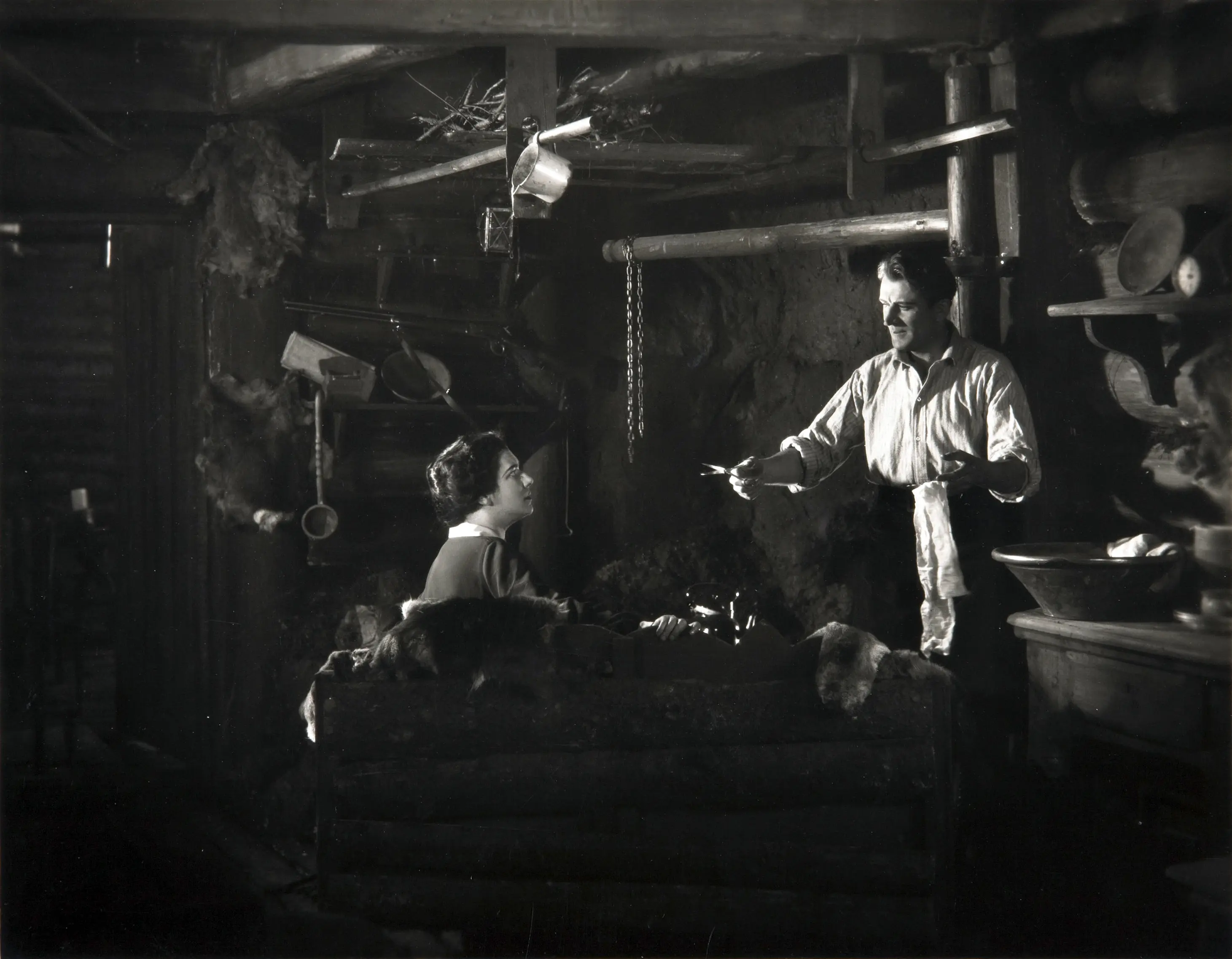 The Mountain Eagle scene