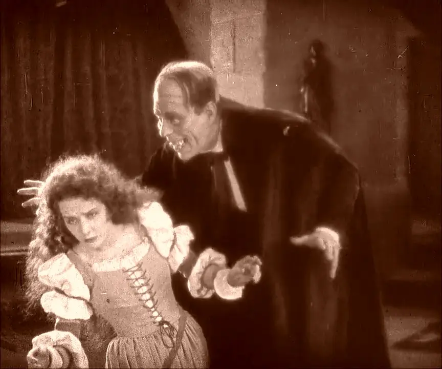 The Phantom of the Opera scene