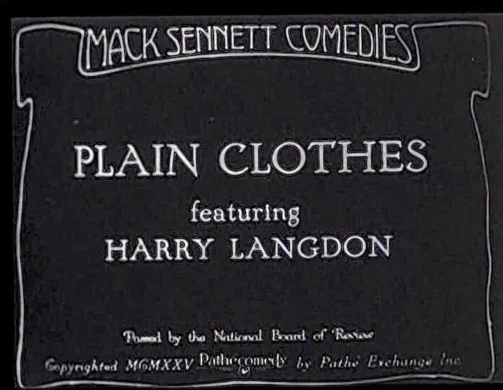 Plain Clothes scene