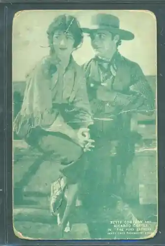 The Pony Express scene